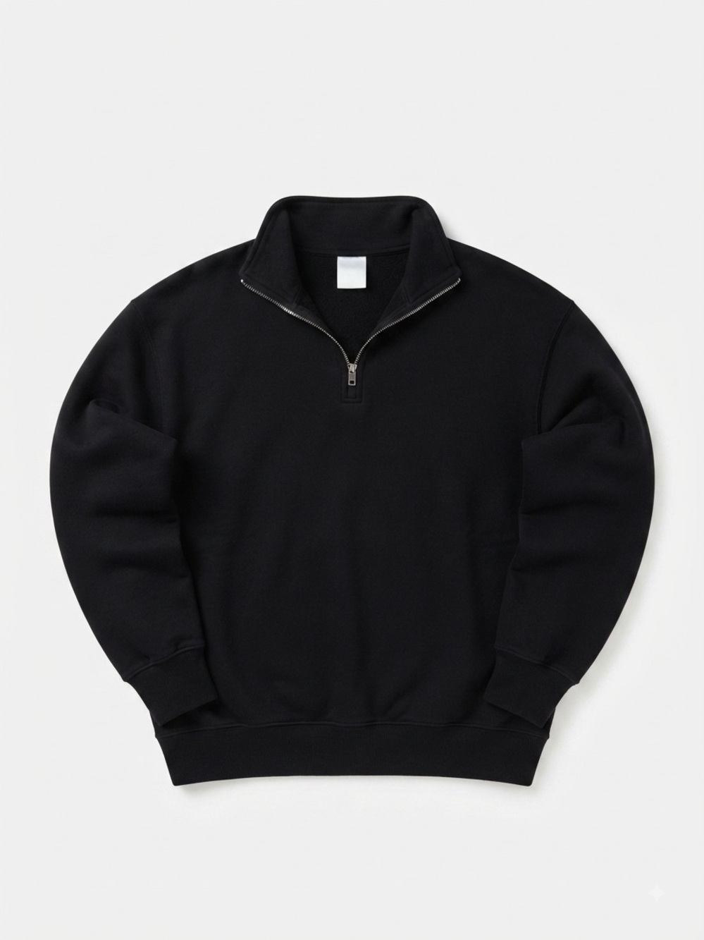 Tna Aritzia CozyAF Black 1/4 Zip Pullover Sweatshirt Size 1 (Small)